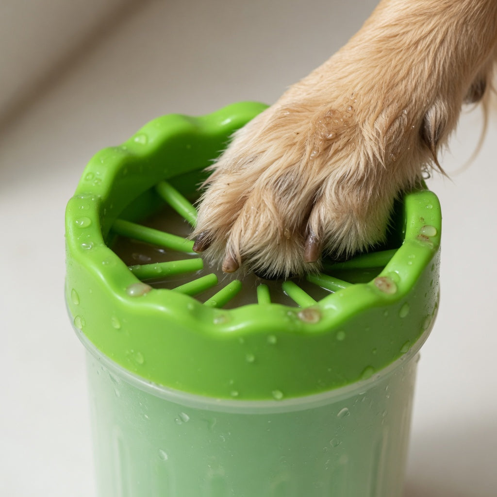 CleanPaw™ Pro Portable Paw Cleaner – Gentle Mud & Dirt Remover for Dogs & Cats