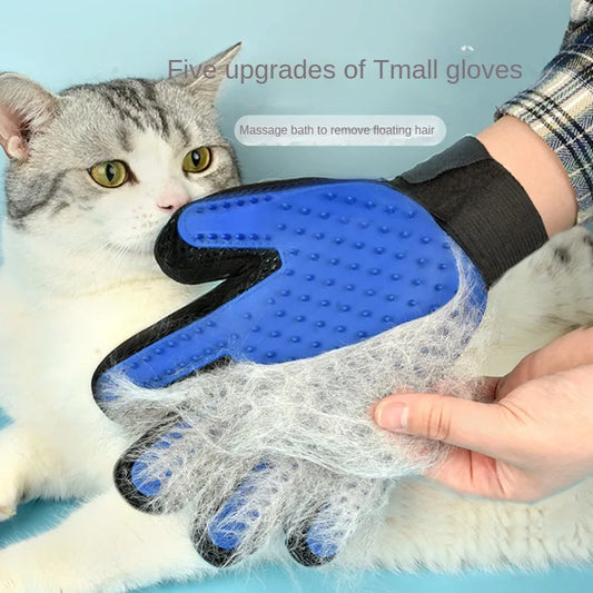 Silicone Pet Grooming Shed Gloves